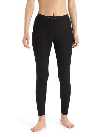 Dámské Legíny Icebreaker Merino 175 Everyday Thermal Černé | CZ 1402KORI
